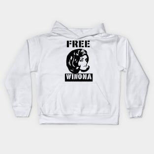 FREE WINONA 2001 Kids Hoodie